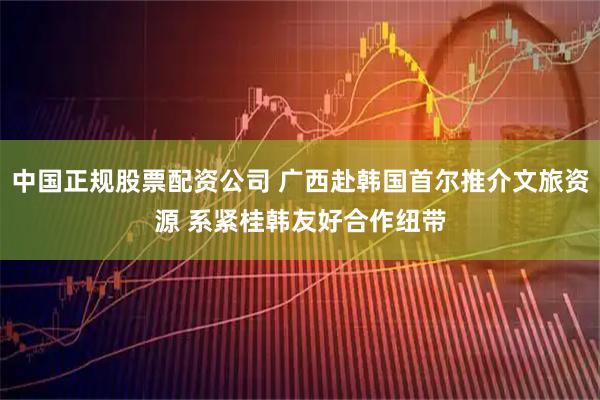 中国正规股票配资公司 广西赴韩国首尔推介文旅资源 系紧桂韩友好合作纽带